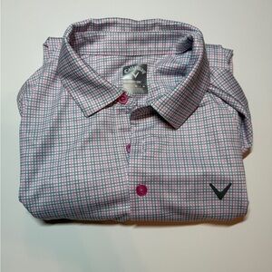 Callaway Men's Vibrant Plaid Shirt